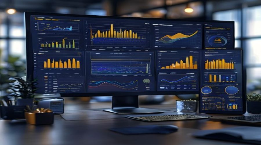 AMOKI Agencies business analytics dashboard